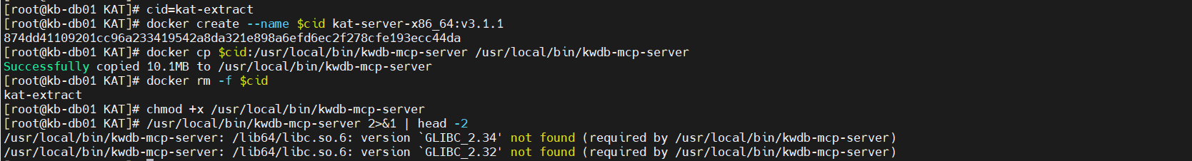 图 8 4.4 节 MCP Server 二进制取出实录